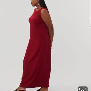 Universal Standard Red Formal Dress Gown - LG